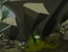 Snowdrop in the Frigost landscape