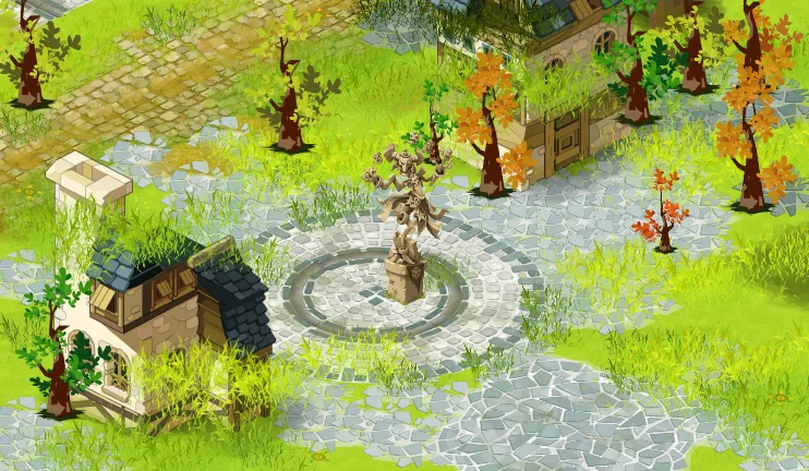 The statue in Astrub